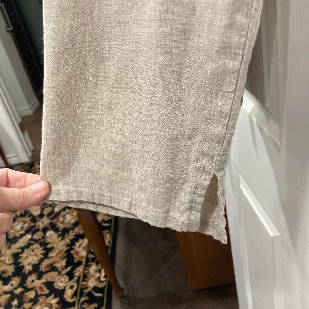 FLAX LINEN Sz S - Picture 4 of 4